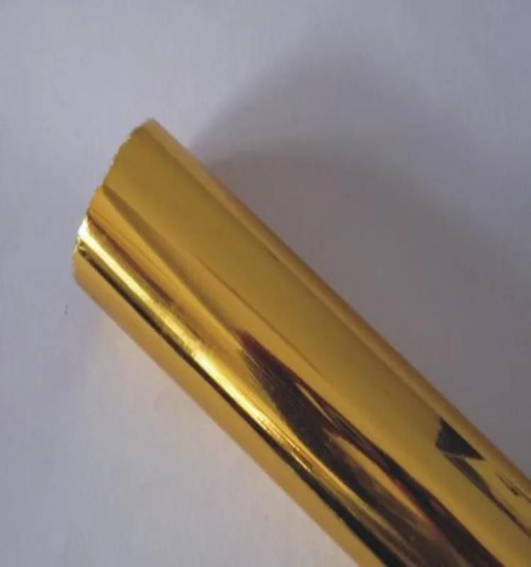 FCL Shipment  Glossy Silver and Gold Hot Stamping Foil