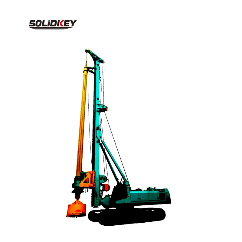 High Quality Hydraulic Borehole Photovoltaic Solar piling rig Pile Driver for Solar Project mine drilling rig machine