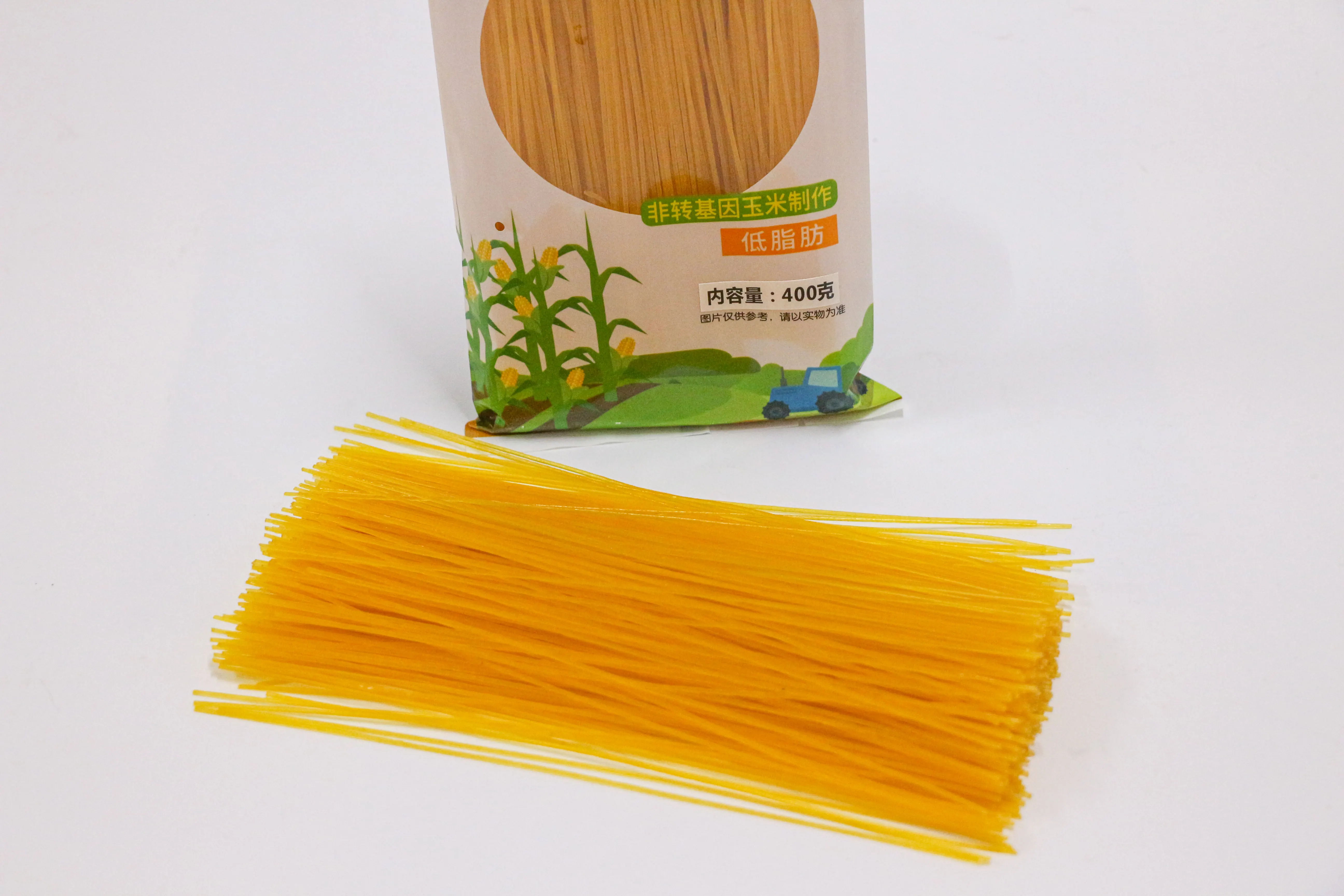 gluten free dried Corn Noodles low fat whole grain corn flour noodles.