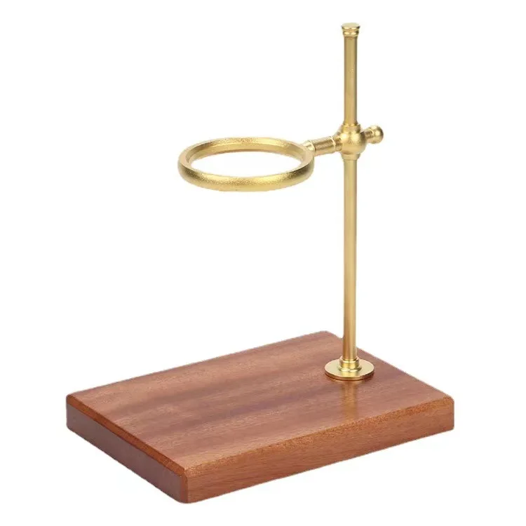 Coffee Hand Drip Cup With Wood Stand Server Dripper for Hand Made Coffee Coffee Maker Tool