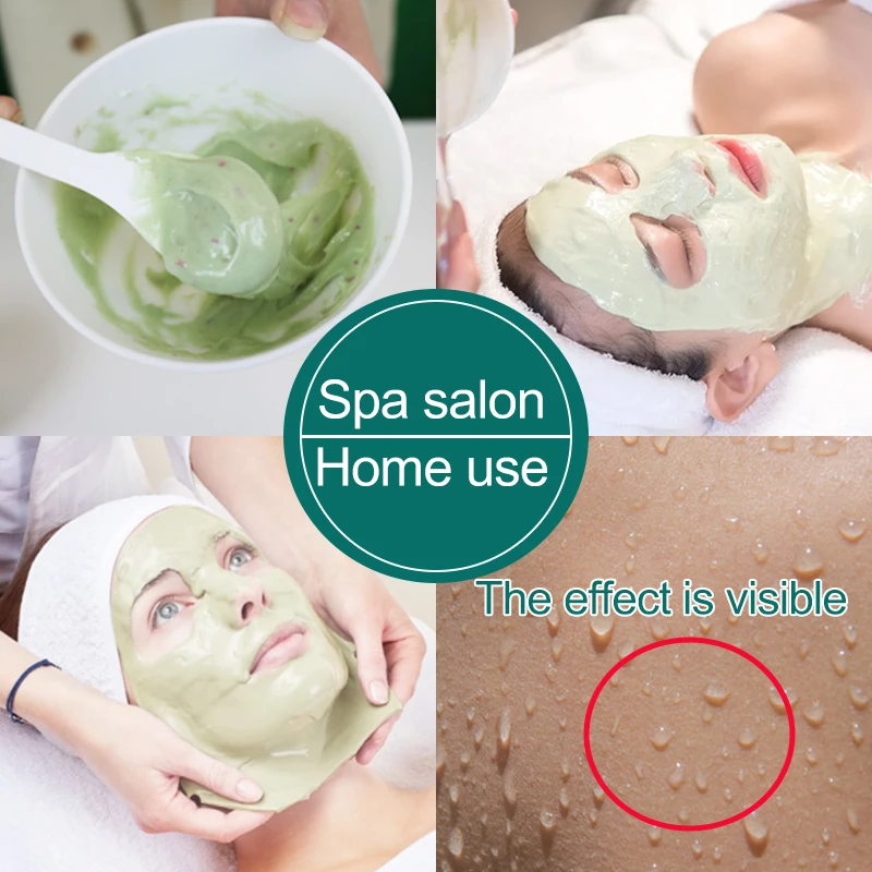 Facial Moisturizing Peel Off Hyaluronic Mask Powder Vegan 500g Soft Collagen Jelly Mask Powder Face Powder Mask