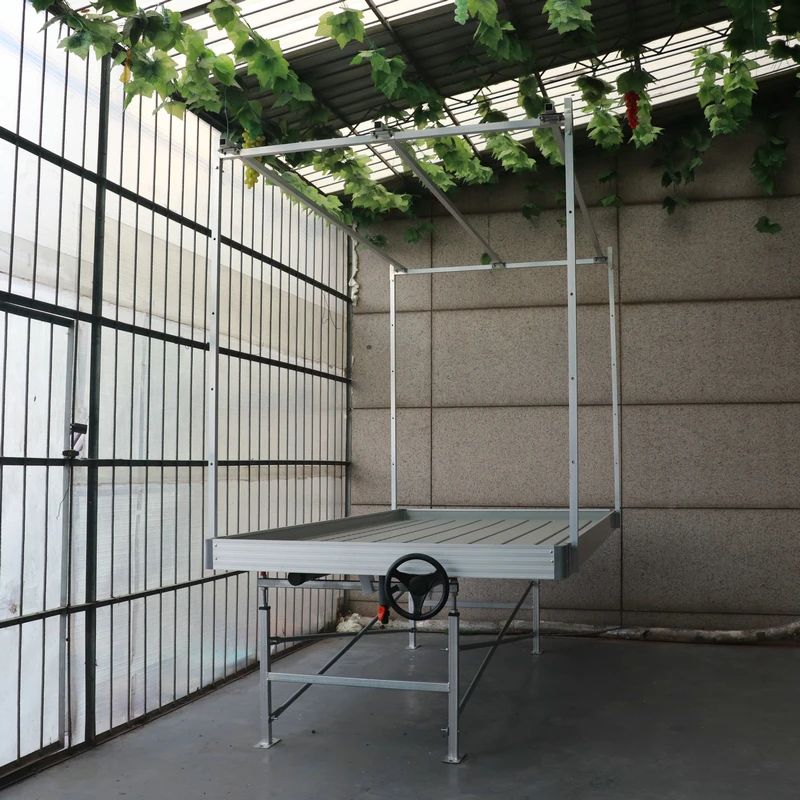 China wholesale websites garden flood table greenhouse system ebb and flow price