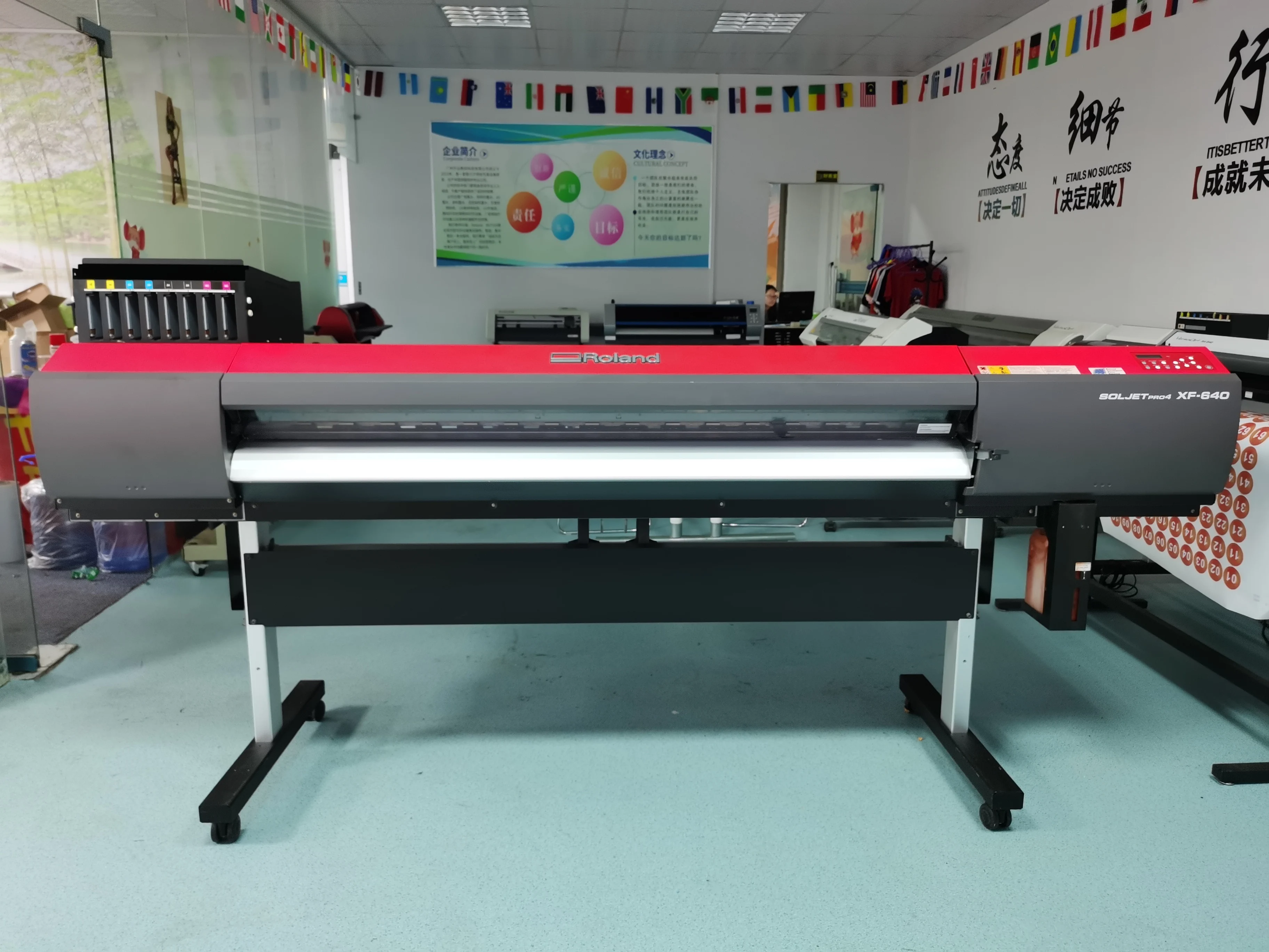 second hand xf640 printer roland plotters commercial sticker printing machine for trade assurance suppliers roland