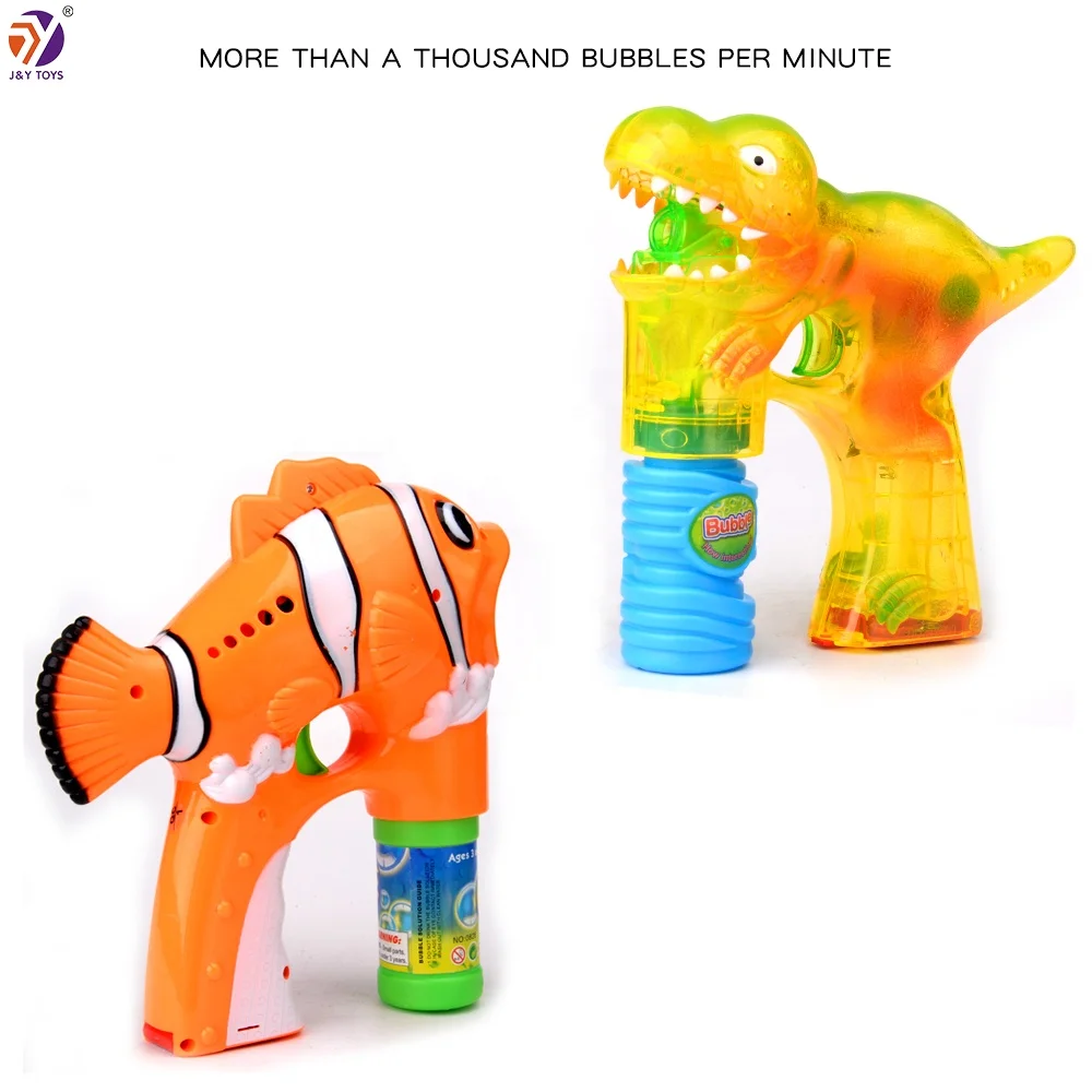 Wholesale Bubble Gun Outdoor Cartoon Automatic Shooting Bubble gun