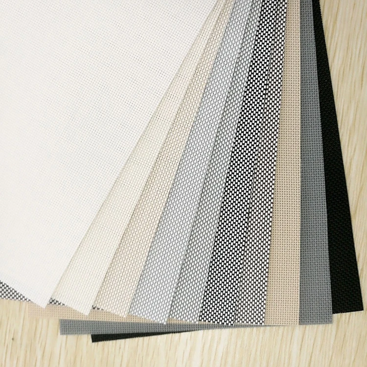 More than 200000 square meters sunscreen curtain fabric in stock
