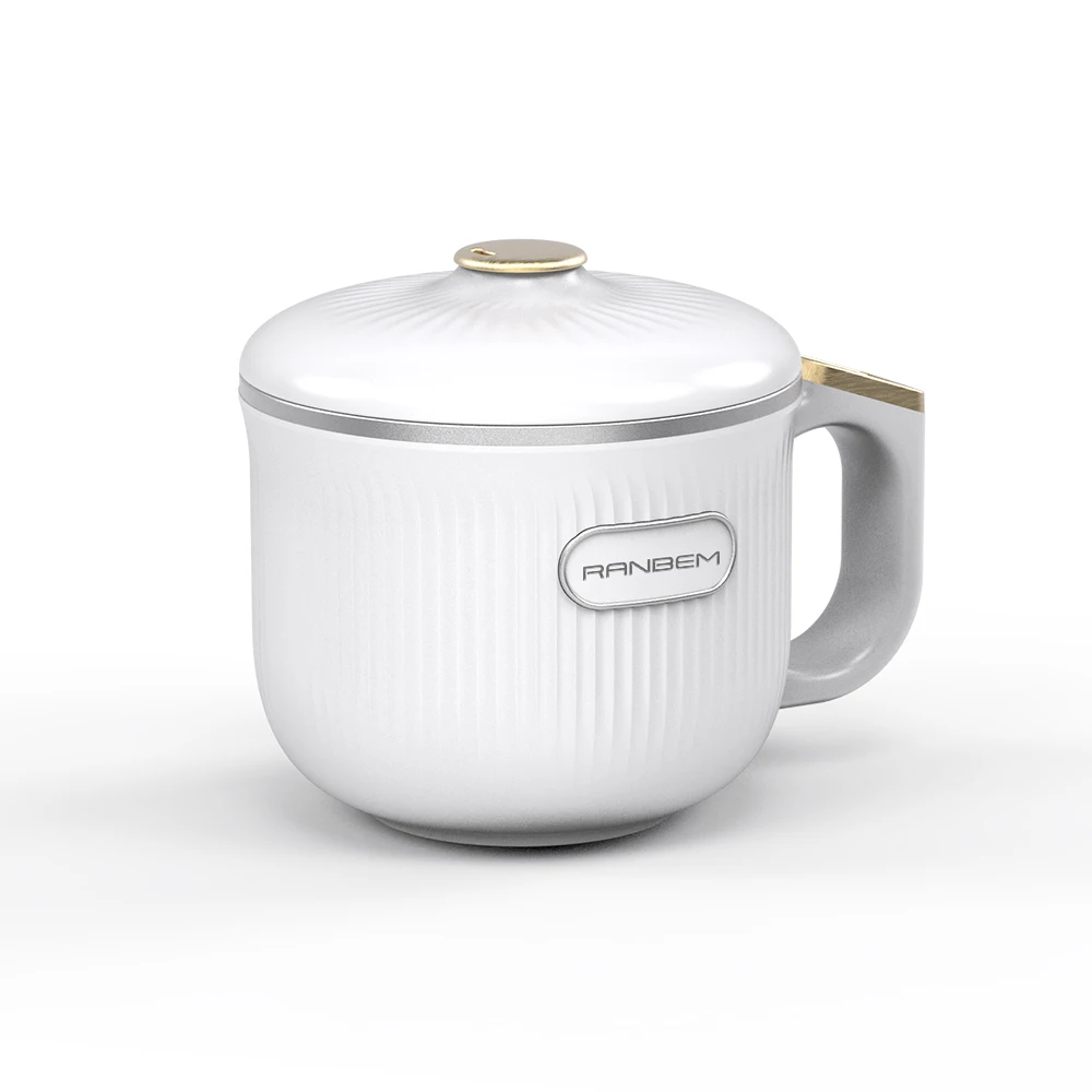 Non-Stick Hot Pots And Pans With Mixer 2 In 1 Chinese Multi-Function Portable Ceramic Electric Skillets 4L Cooking Pot