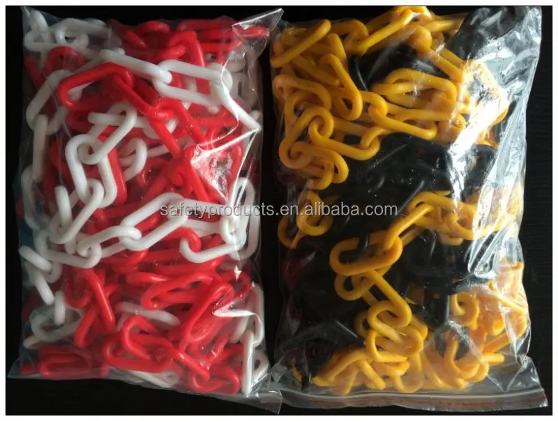 road safety 3mm plastic chain