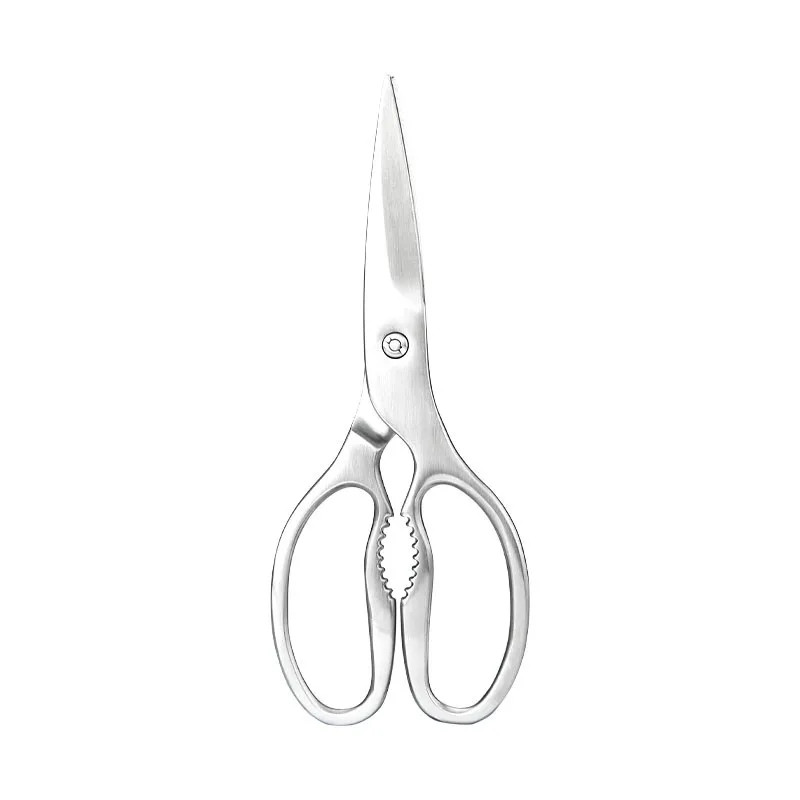 Wholesale high quality multi-purpose super sharp kitchen scissors all stainless steel poultry scissors
