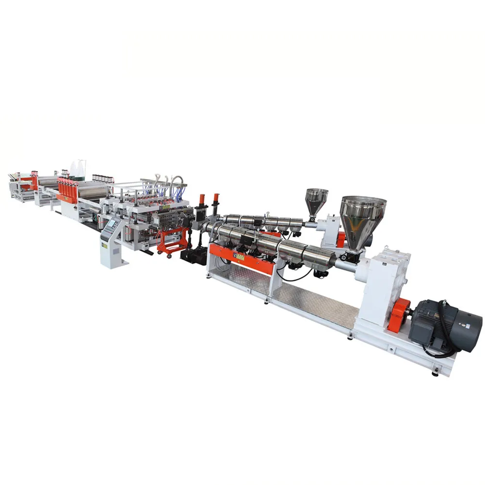 Plastic Sheet Extrusion Line PP Formwork Board Making Machine plastic extruder price