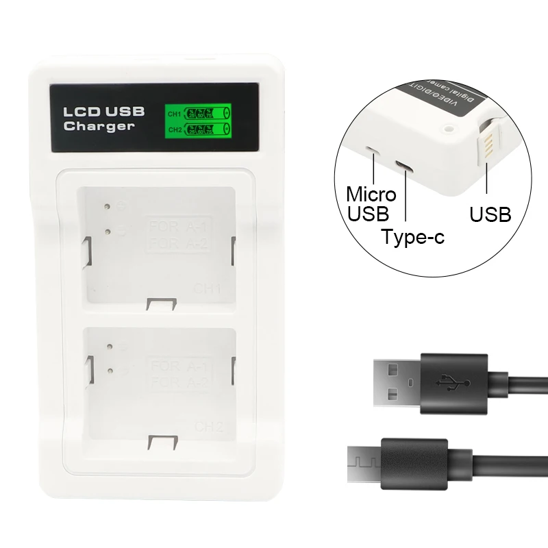 Лучшее Качество перезаряжаемый литий-ионный аккумулятор батарея USB двойной A-1 A1 зарядное устройство набор предназначен только для Arlo ультра Pro 3 камеры