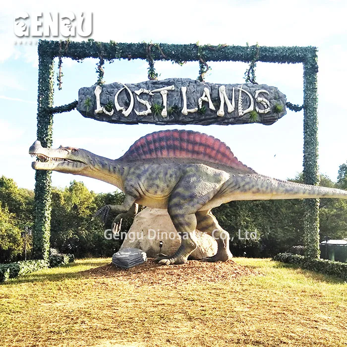 Dinosaur Park Handmade Animatronic Model Alive Dinosaur