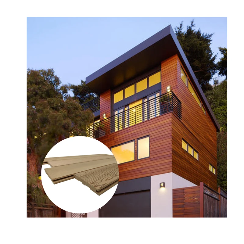 Оптовая продажа украшение для наружных стен дома деревянная облицовка наружная панель