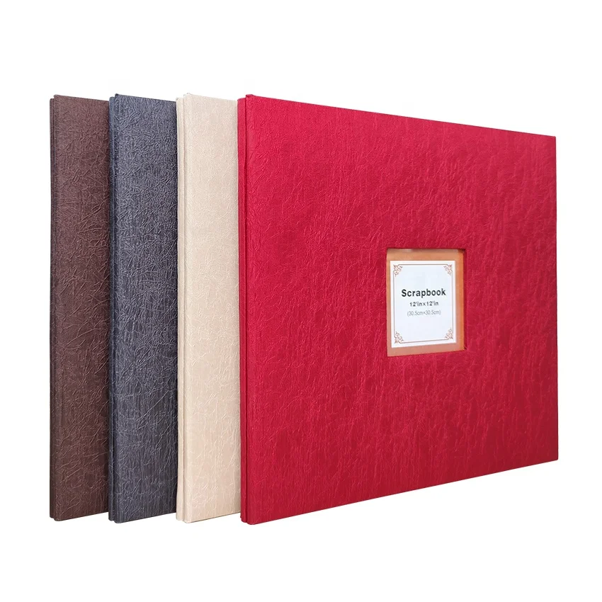 Тканевый чехол на заказ 12x12, фотоальбом для скрапбукинга, фотоальбом, бумага для скрапбукинга большой вместимости