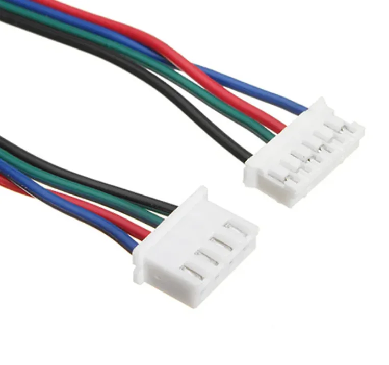 150CM 4pin to 6pin XH2.54 3D Printer NEMA 17 Stepper Motor Cable DuPont line For 42 Stepper Motor Cable