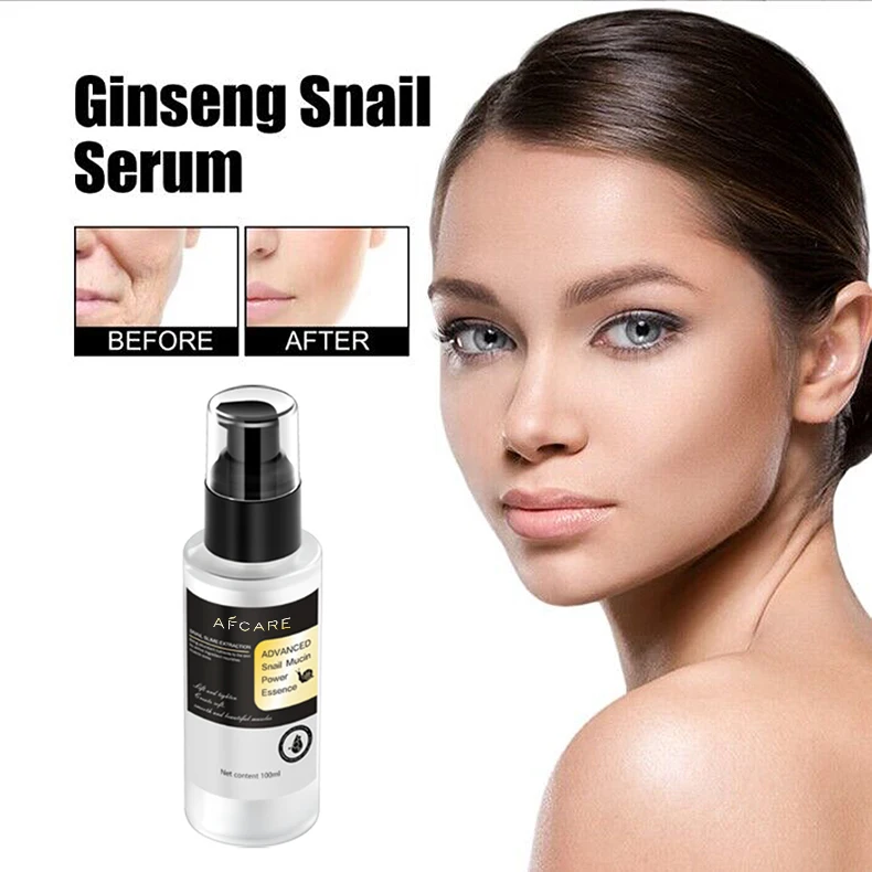 6 in Face Serum Sulfate-free Moisturizer & Anti-aging and Collagen & Vitamin E Hydrating Serum for Face With Snail Secretion