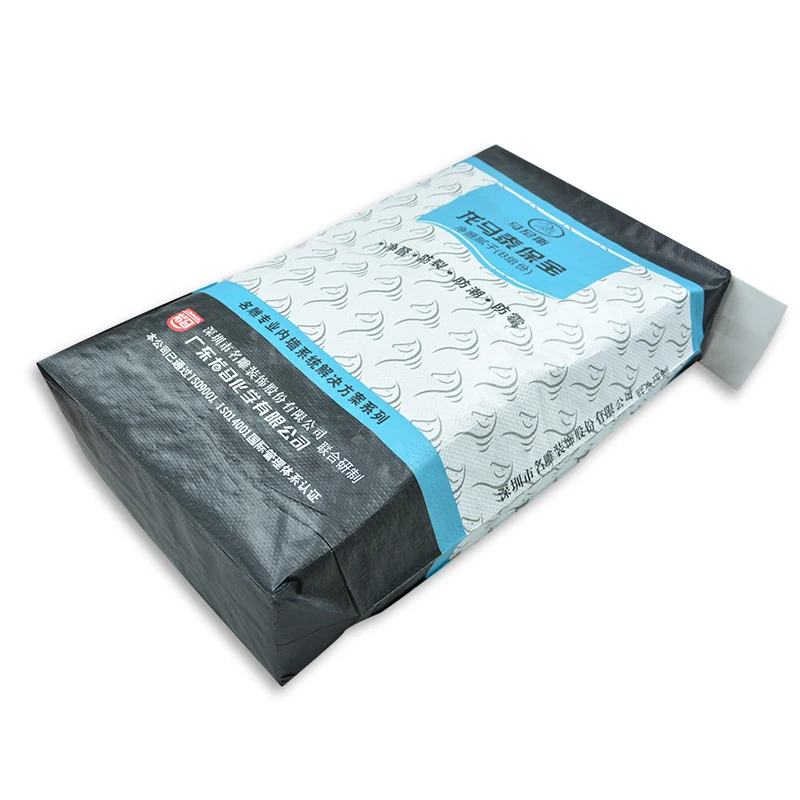 
50kg 25kg square bottom industrial plastic pp woven ad star cement bulk bags 