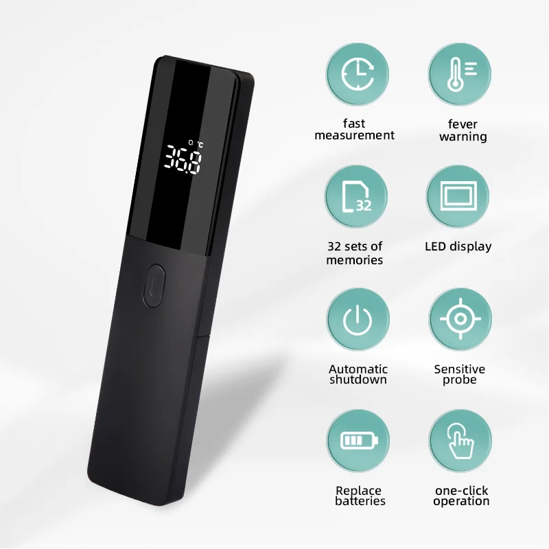 No-Touch Thermometer for Adults and Kids, Accurate Digital Baby Thermometer,Fever Alarm & Silent Mode