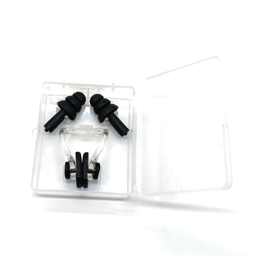 Китайский поставщик, изысканные носовые Клипсы из ТПЭ всех цветов для плавания