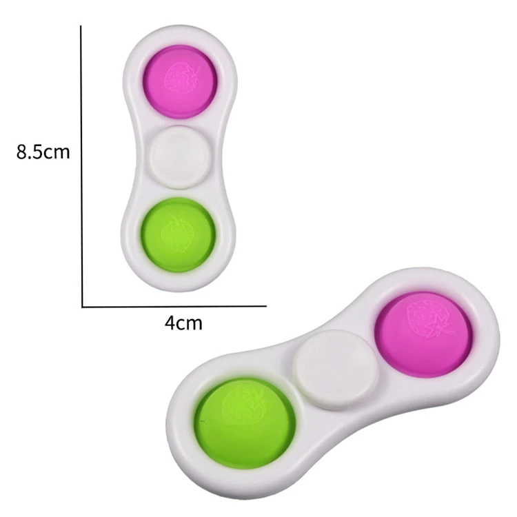 
 Professional Supplier Ball Popper Drop shipping Flying Fidget Spinner Rotatable Simple Ripple  