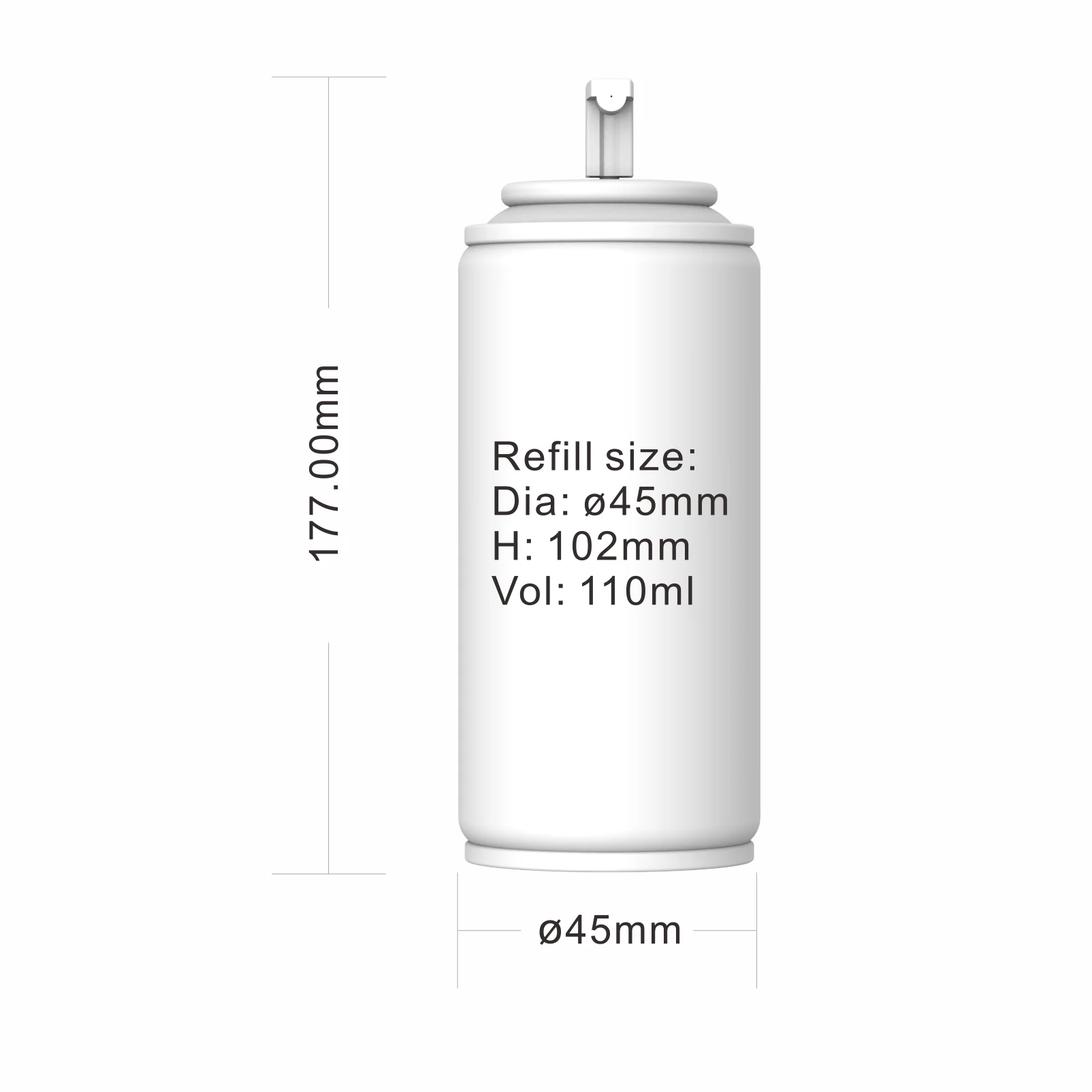 Mini Aroma Dispenser Air Freshener Dispenser Spray Aerosol Dispenser