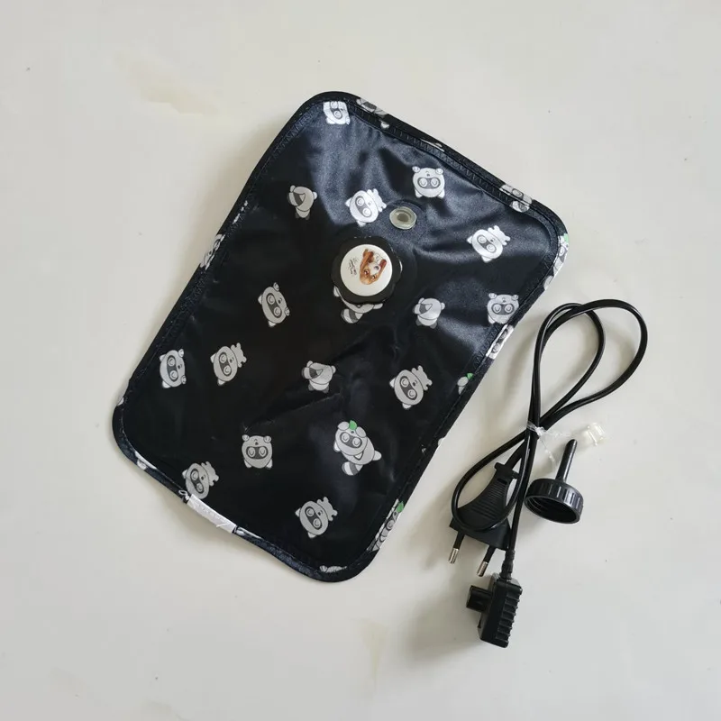 cheap low price pain relief keep warm pillow shape rechargeable thermal heating electric hot water bag