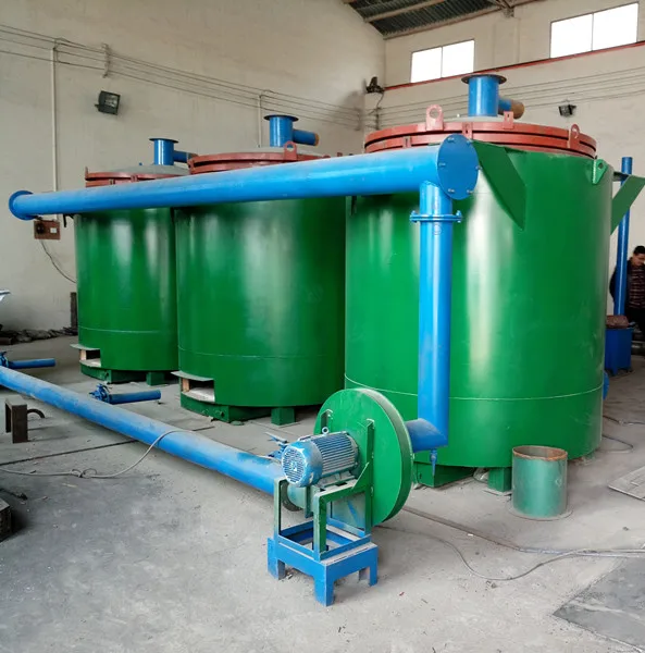 Карбонизирующая печь для биомассы