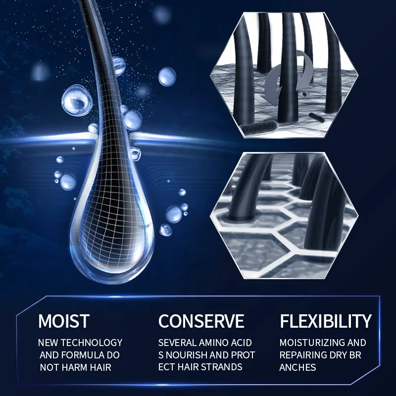 BISUTANG Customized Your Logo Natural 750ml Oil-Control Hair Care Shampoo Vegan Anti-Dandruff Free Sulfate Shampoo