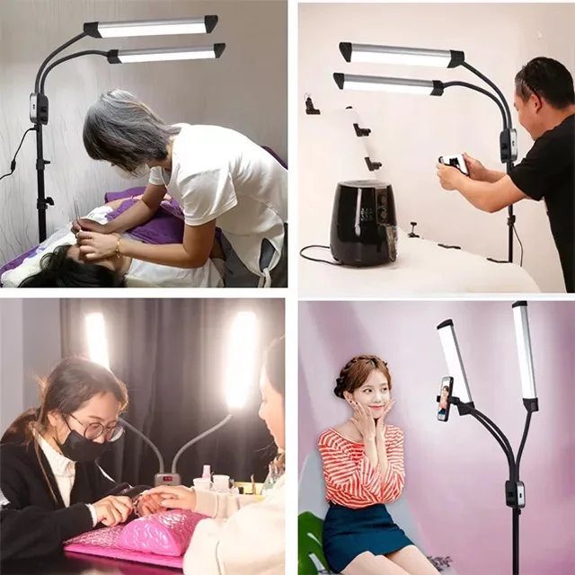 New Arrival Bicolor Remote LED Lash Light For Makeup, Tattoo Artists and Eyelash Light Beauty Eyebrow