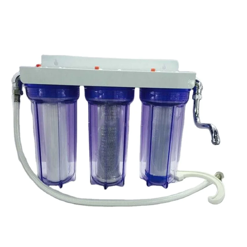 Good quality three stage water filter cartridge housing