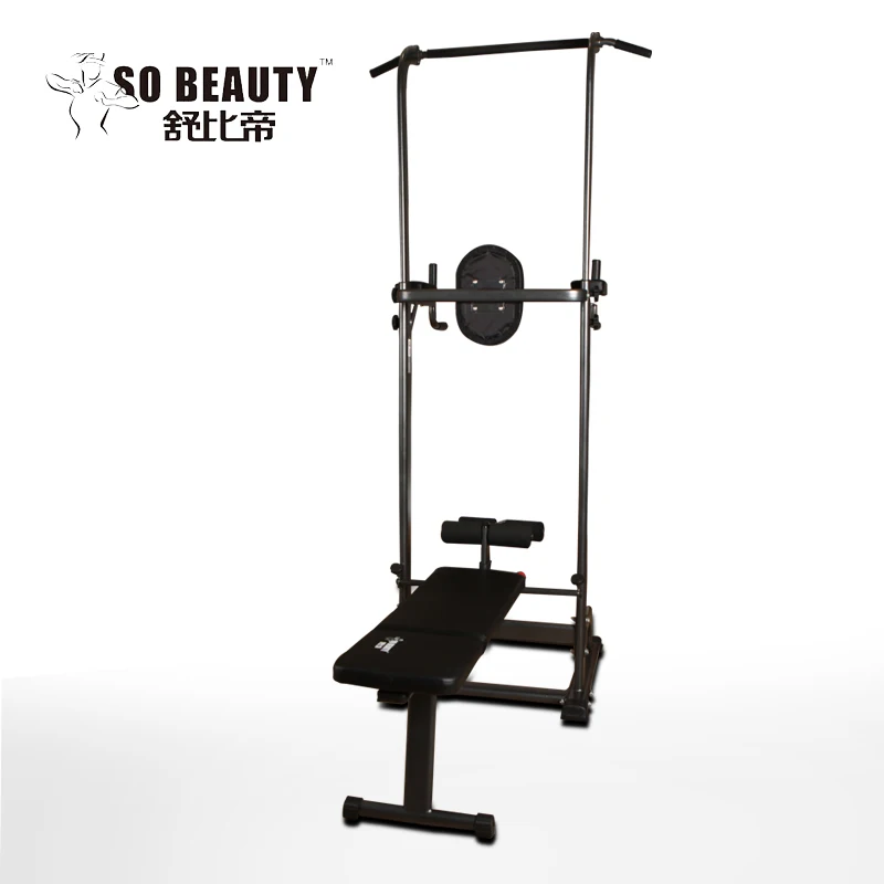 
Sports Equipments Dips Horizontal Bar & Indoor Parallel Bar with Sit Up Bench 
