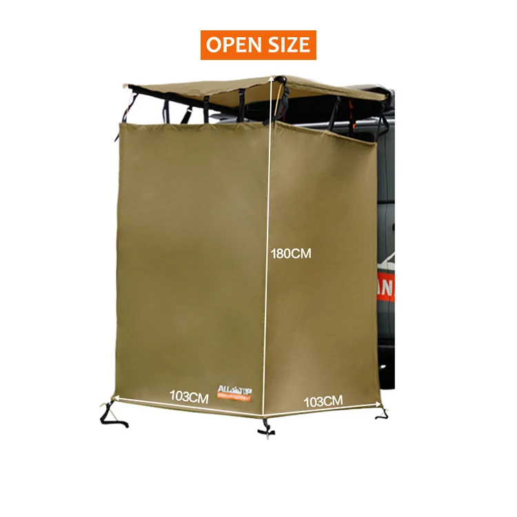 4x4/4wd/Truck Reinproof Privacy Toilet Bath Shower Tent Foldable Changing Camping Shower Toilet Tent