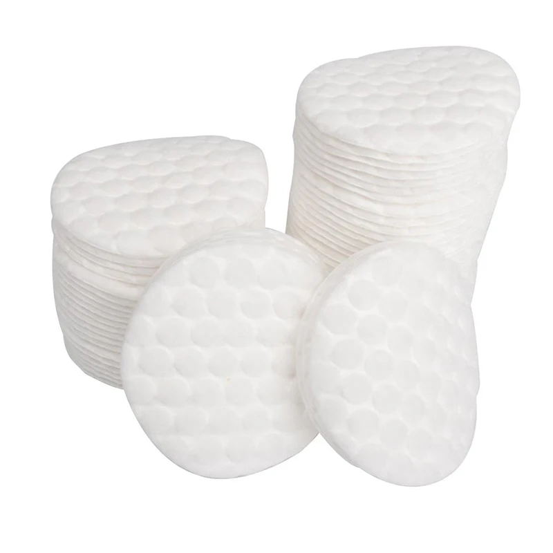 Hot sales 100 pcs disposable cotton pad round cotton pads makeup remover