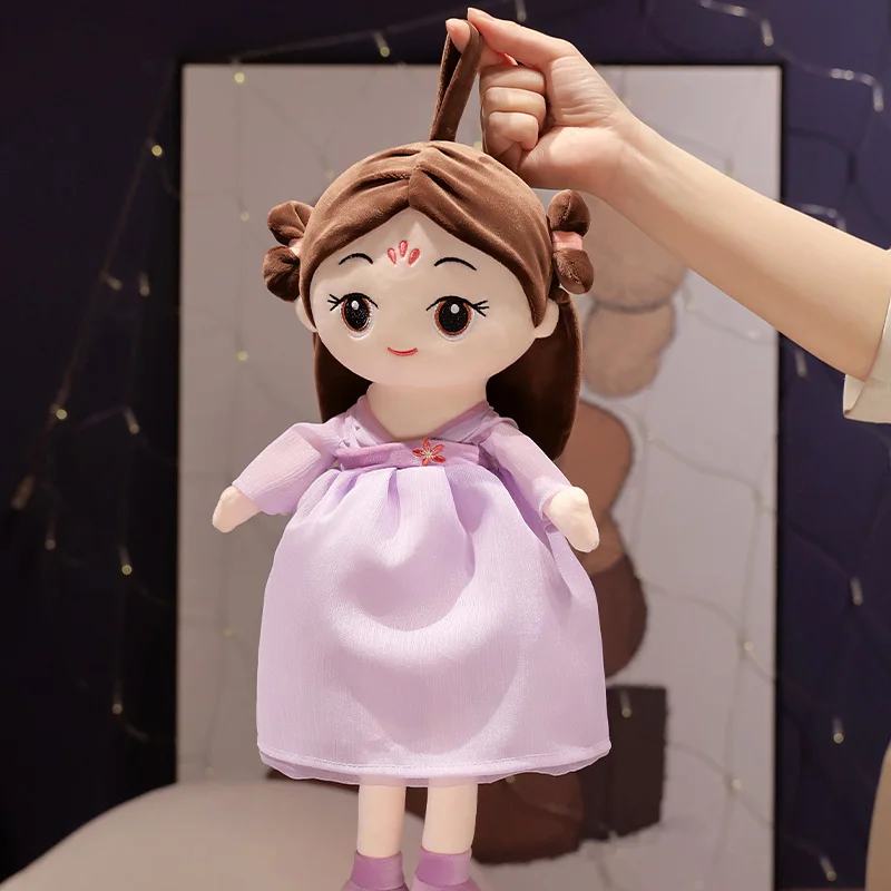 Кукла принцессы Hanfu в китайском стиле милая плюшевая игрушка кукла Kawaii для девочек