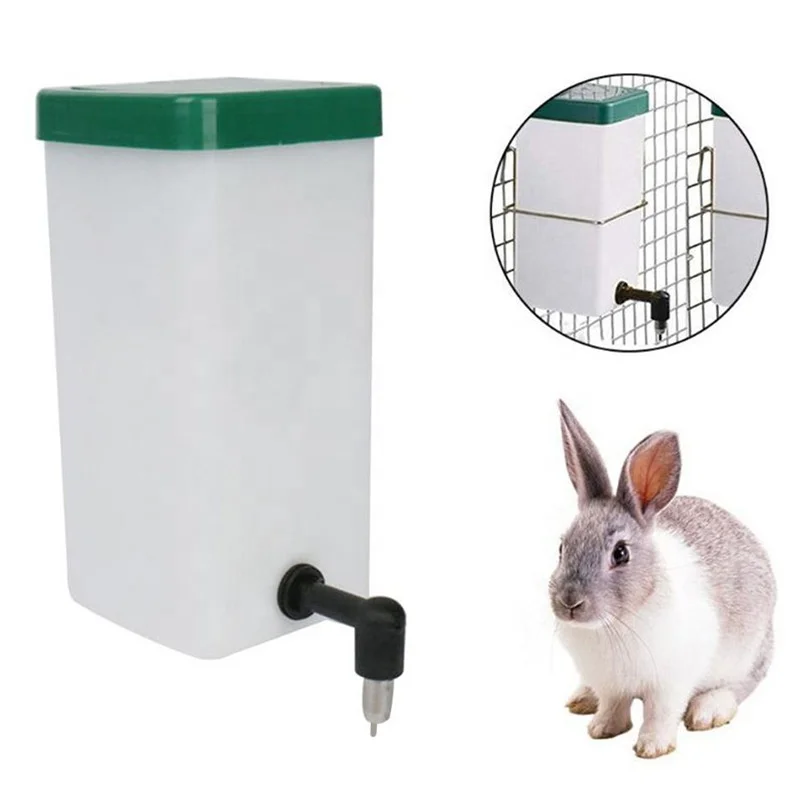 Automatic Rabbit Drinkers Water Container With Nipple Drinkers For Rodent Animals LMR-10