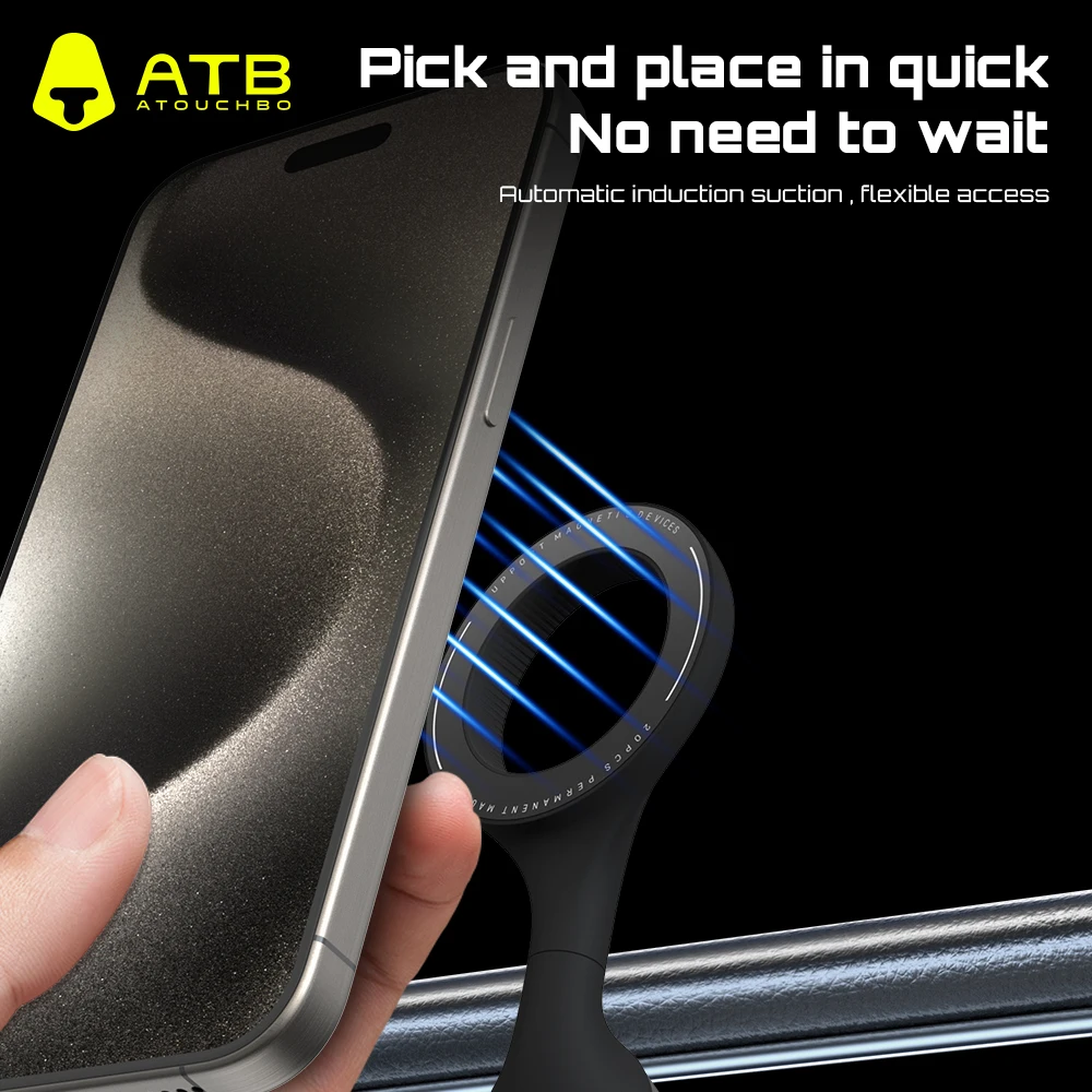 Magnetic Car Phone Holder Strong Magnet 360 Rotation Magnetic Car Mount Cell Phone Holder for Tesla