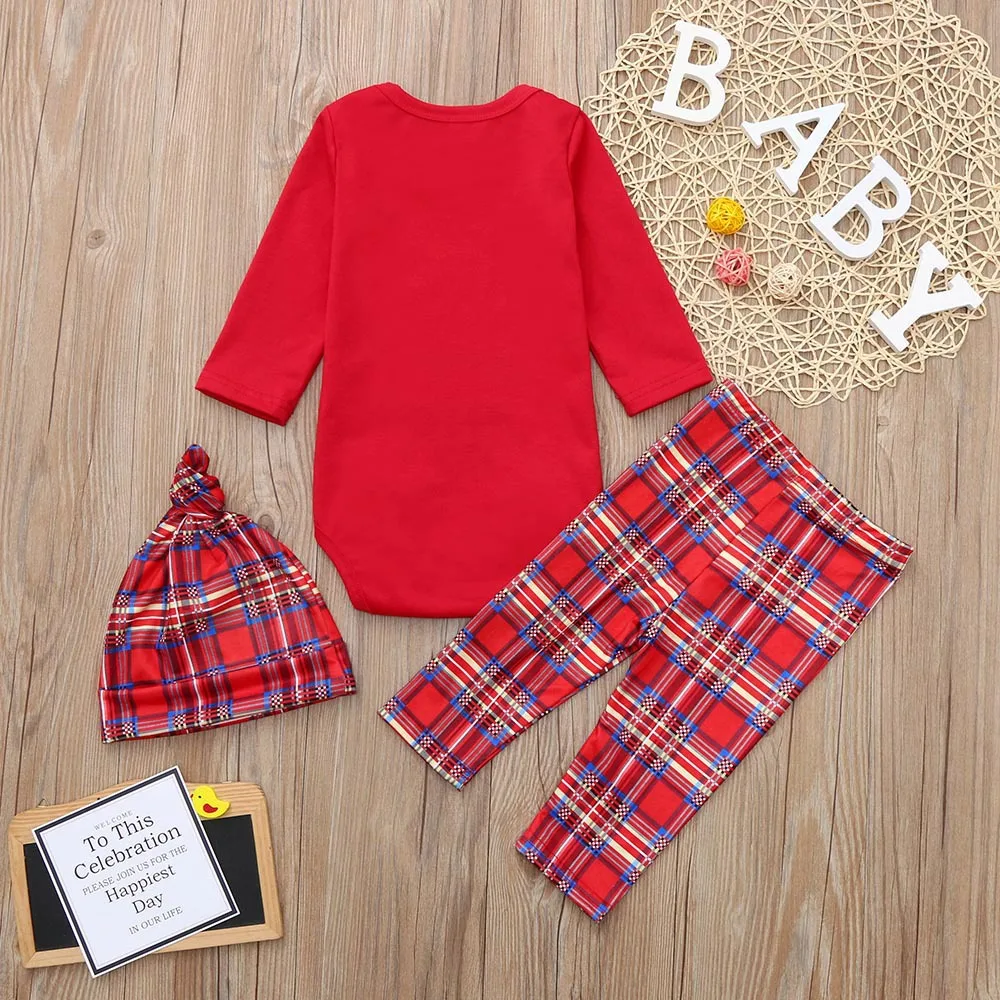 Family Christmas Pajamas Matching Cartoon Pajamas Clothes Set For Women And Men And Kids