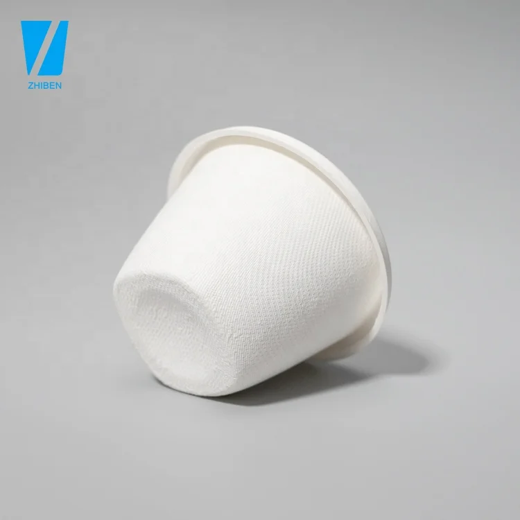 Custom Food Packaging 2Oz 4Oz Disposable Tiny Biodegradable Bagasse Paper Sauce Cup Ketchup