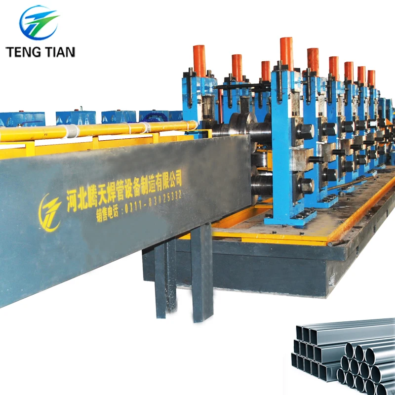 Steel Tube Making Equipment Steel Pipe Mill Line for Sale and Pipe Rolling Making Machine Production Line ERW