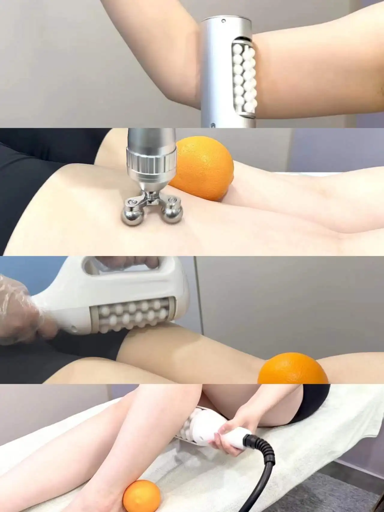 Lymphatic Drainage Cellulite Reduction Beauty Slimming Machine Inner Ball Red Light Therapy Roller Machine Body Massage Machine