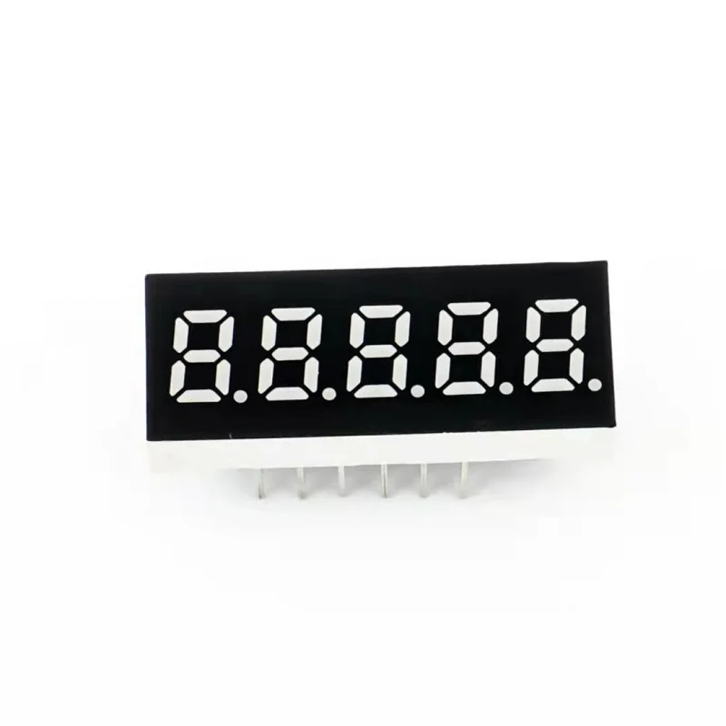 High Quality Universal Indoor 7 Segment Led display Module Long Life-span 0.8 Inch 5 Digit Customized 7 Segment Led Display