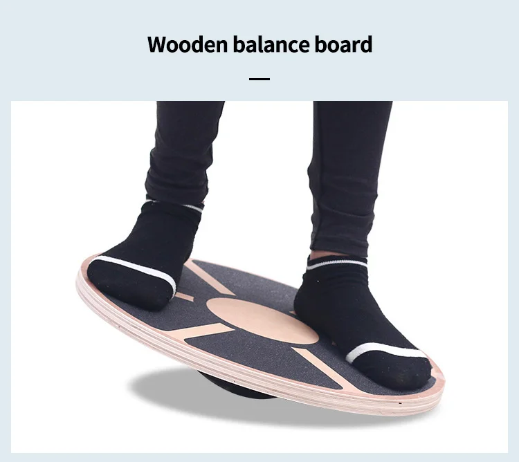 High quality Customized Round Wooden Balance Board For