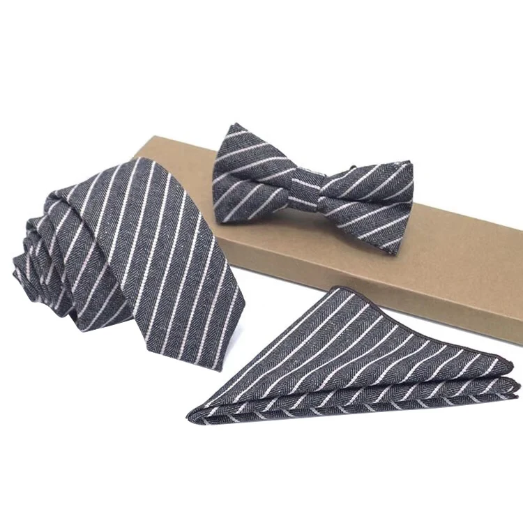 Лидер продаж от производителя, 3 предмета в комплекте мужские вискоза галстук-бабочка нагрудный платок комплект