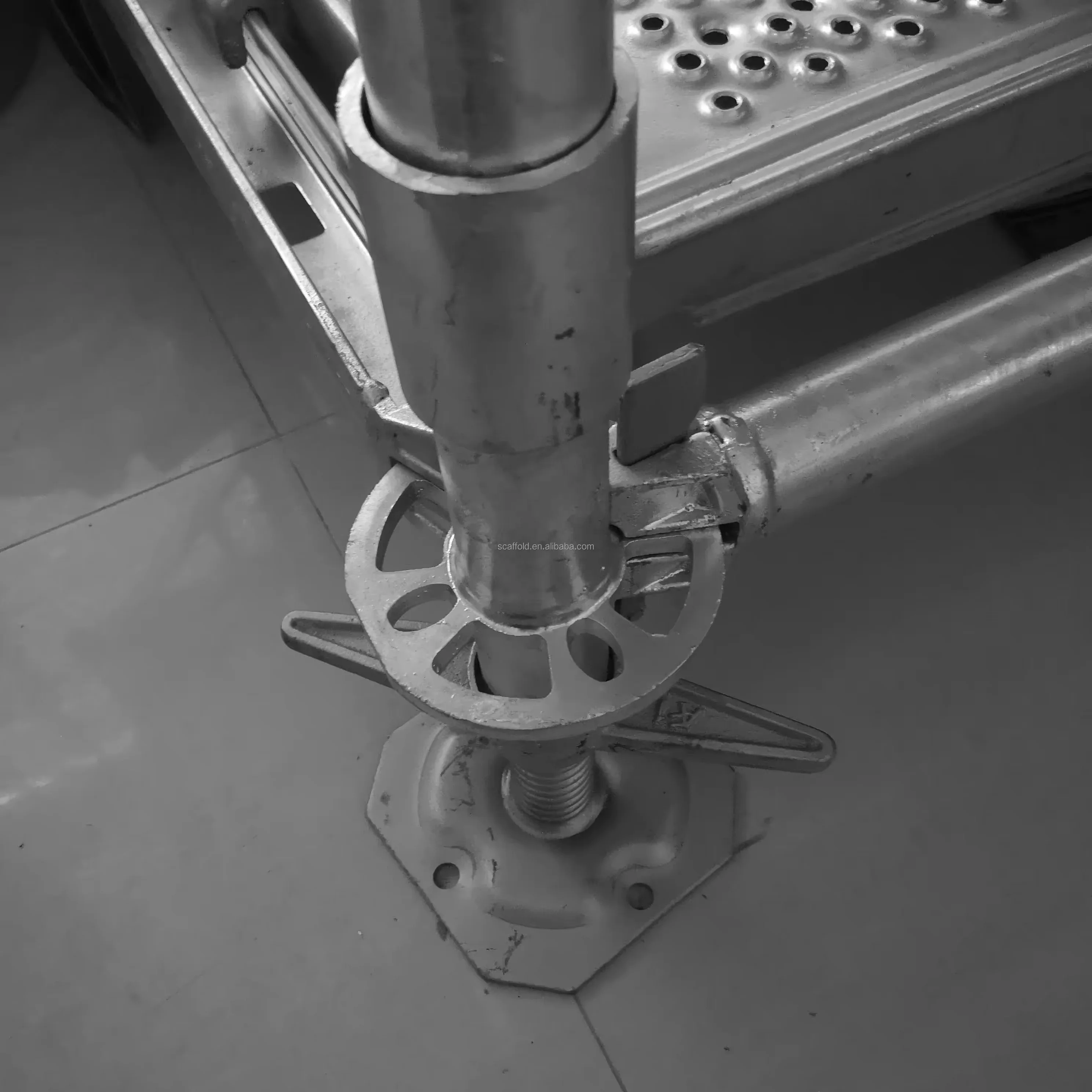 Heavy Duty Steel Ringlock Scaffold Hot DIP Galvanized All Round Ringlock layher System Scaffolding