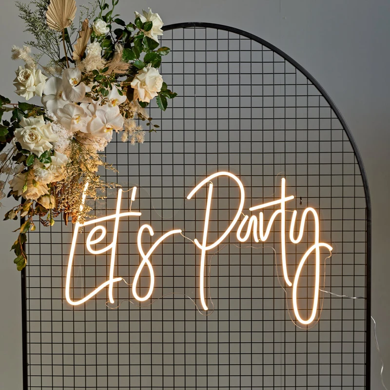 Drop Shipping Customized Electronic Acrylic Custom LED Neon Light Signs for Bedroom