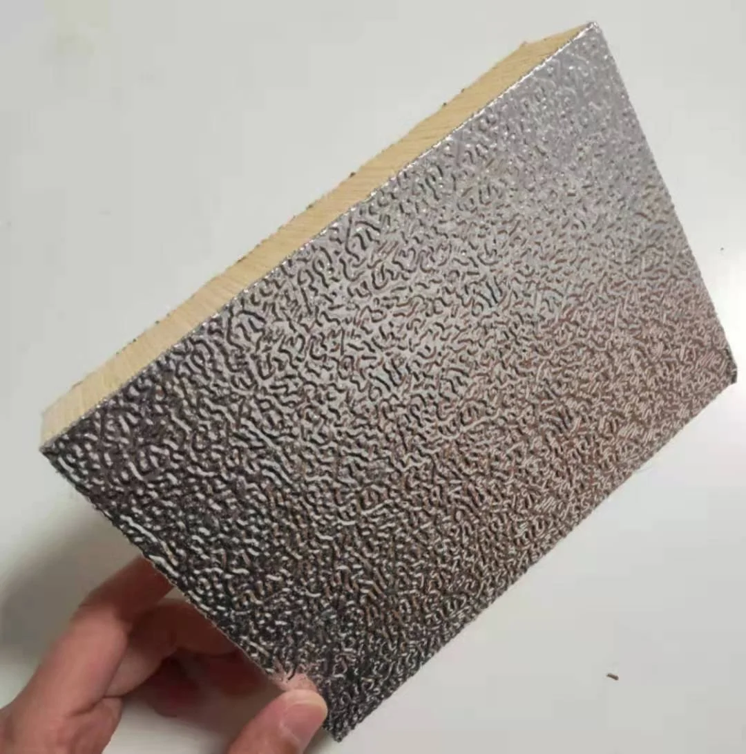 Double Sided Aluminum Foil 20mm Pf/Phenolic Insulation Foam Duct Panel Of HVAC System