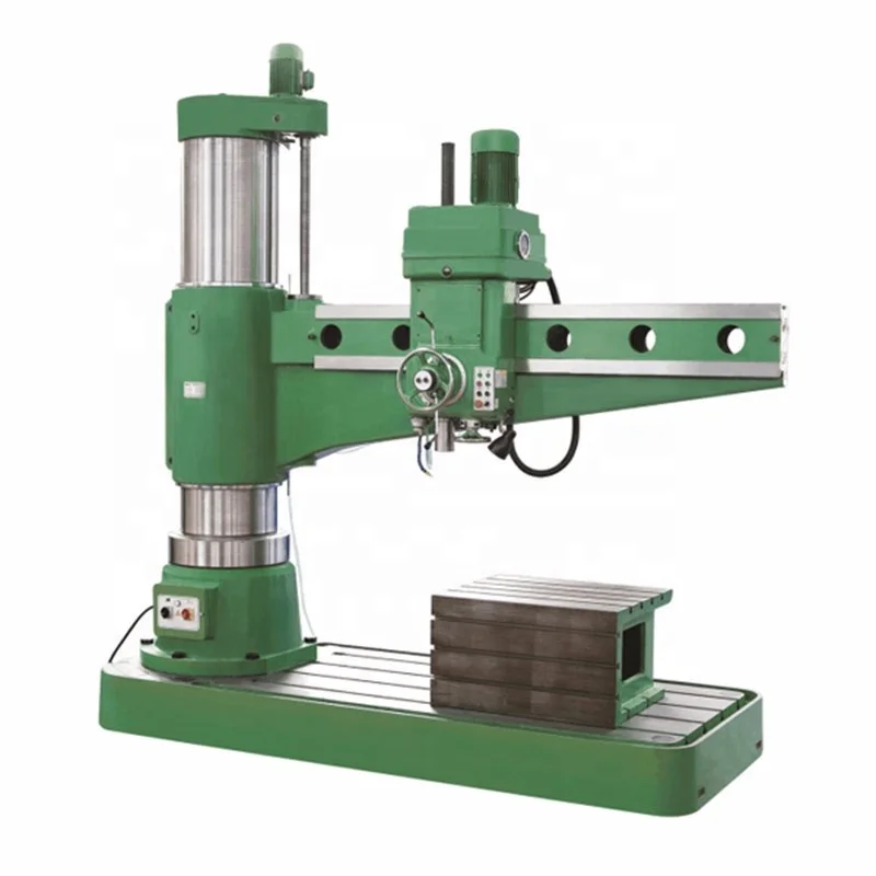 Hot Sale Radial Arm Drilling Machine Hydraulic Drill Press Machine Price PLC 1 Set Granite Cutting Machine Blue, Yellow 7.5kg