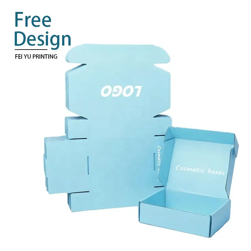 High quality Custom Corrugated Box Packaging Hat Packaging Mailer Shipping Box Gift Box Clothes Coat Shirt Dress