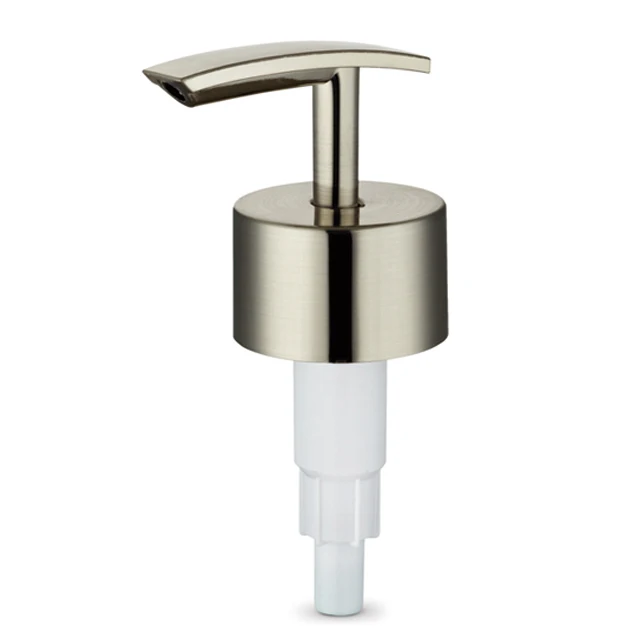 Professional manufacturer made quality unique shape nozzle brushed brown ABS shampoo penis lotion pump