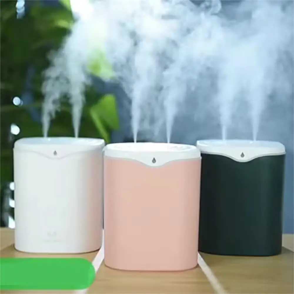 Top Selling Double Spray 2L Large Capacity Silent Ultrasonic USB H2o Portable Humidifier Suitable for Household
