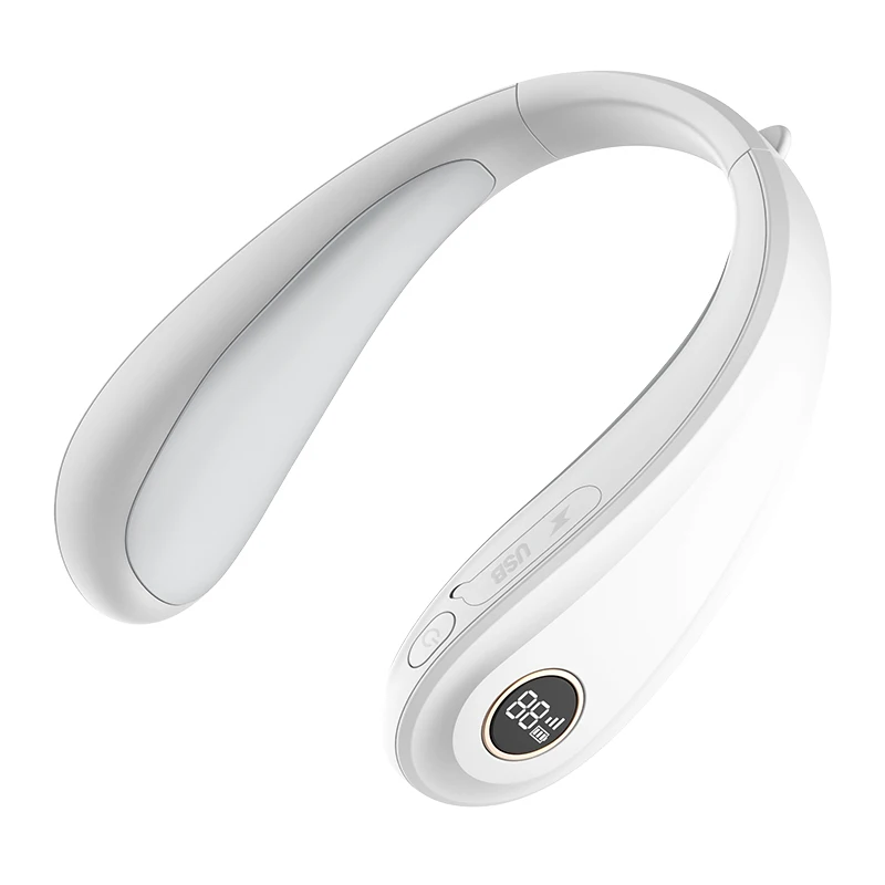 
 3 Temperature Adjustable Digital Display heater usb neck warmmer USB Rechargeable Hanging Neck Heater  